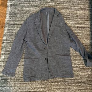 Men's Blue Gray Blazer Faherty
